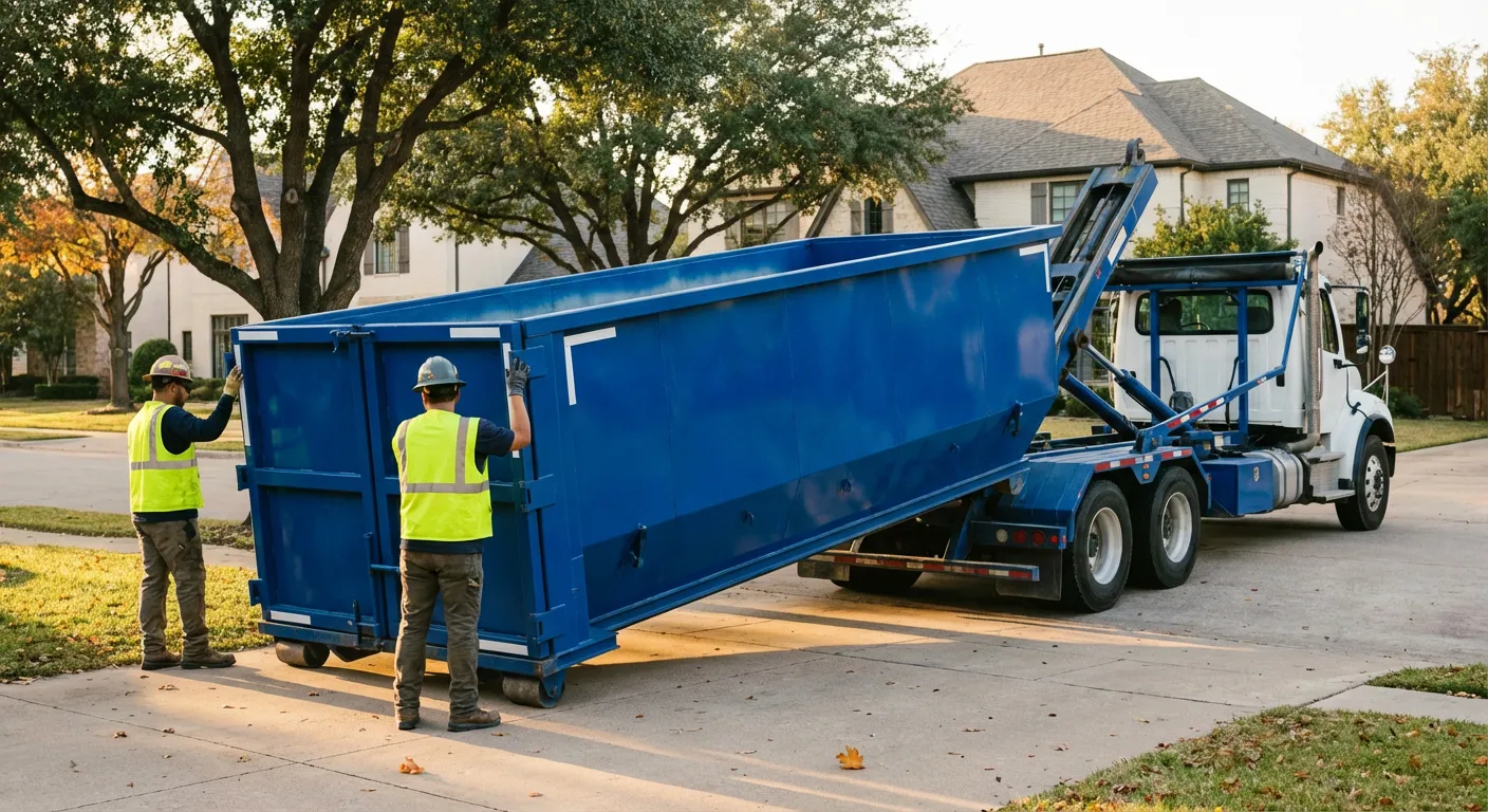 Roll-off dumpster rental service in Chandler