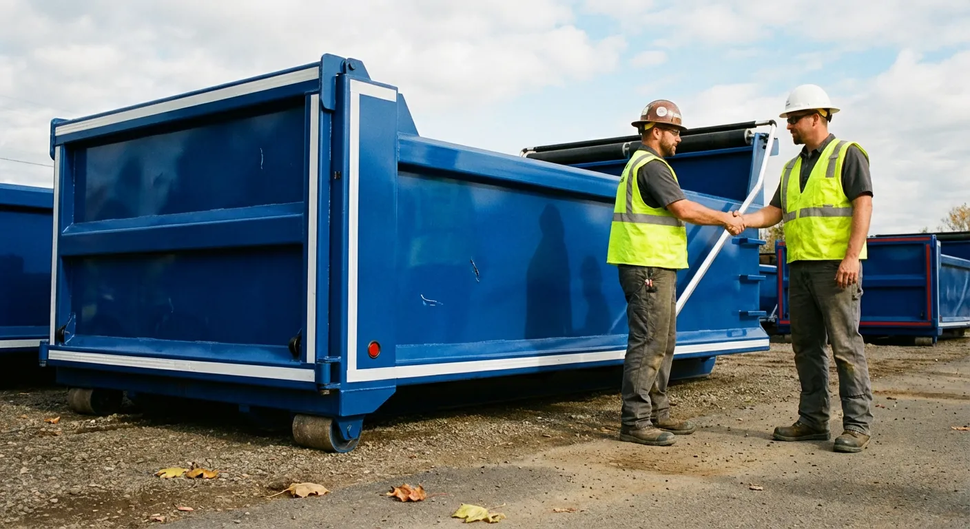 Roll-off dumpster rental services in Downtown Chandler