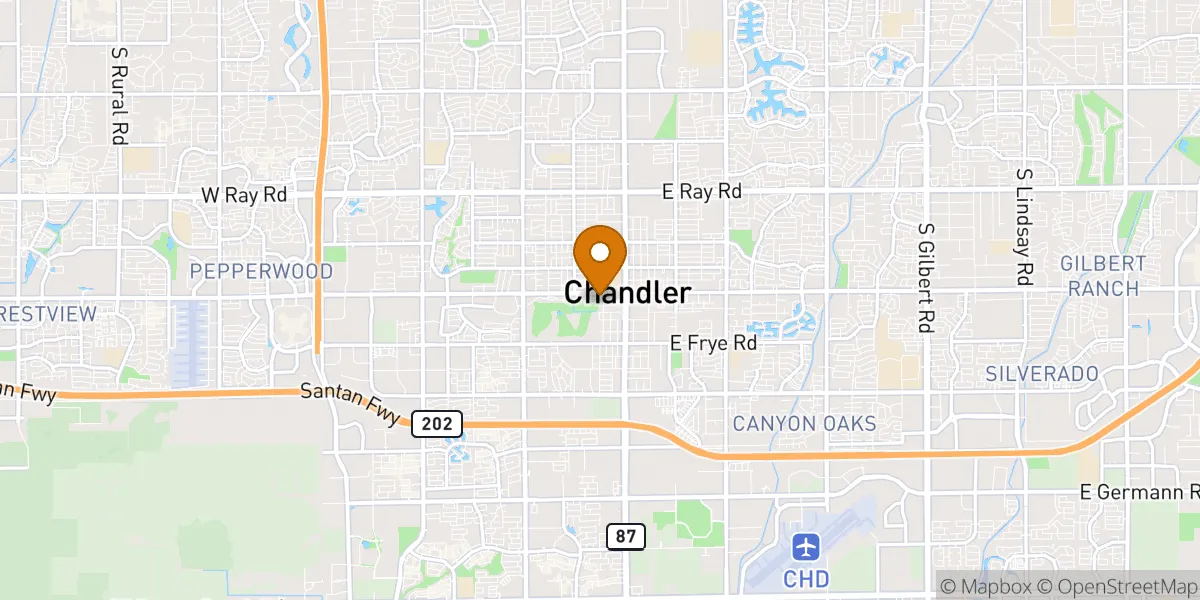 neighborhood map neighborhood map in Chandler, AZ