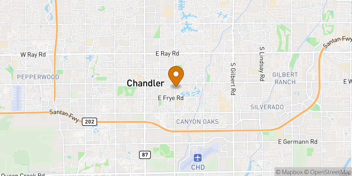 neighborhood map neighborhood map in Chandler, AZ