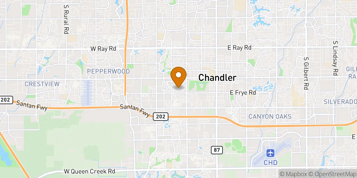 neighborhood map neighborhood map in Chandler, AZ