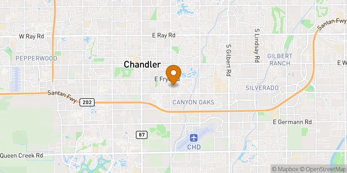 neighborhood map neighborhood map in Chandler, AZ